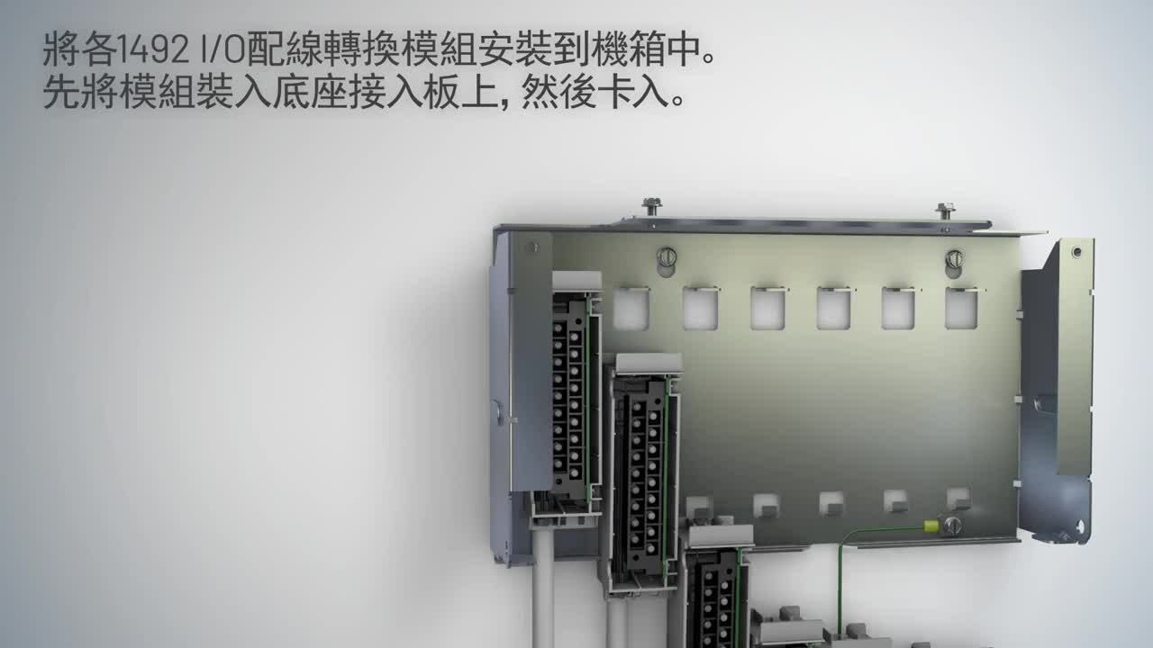 使用1492 I/O配線系統以現代化的方式將SLC 500轉換至CompactLogix 5380控制系統